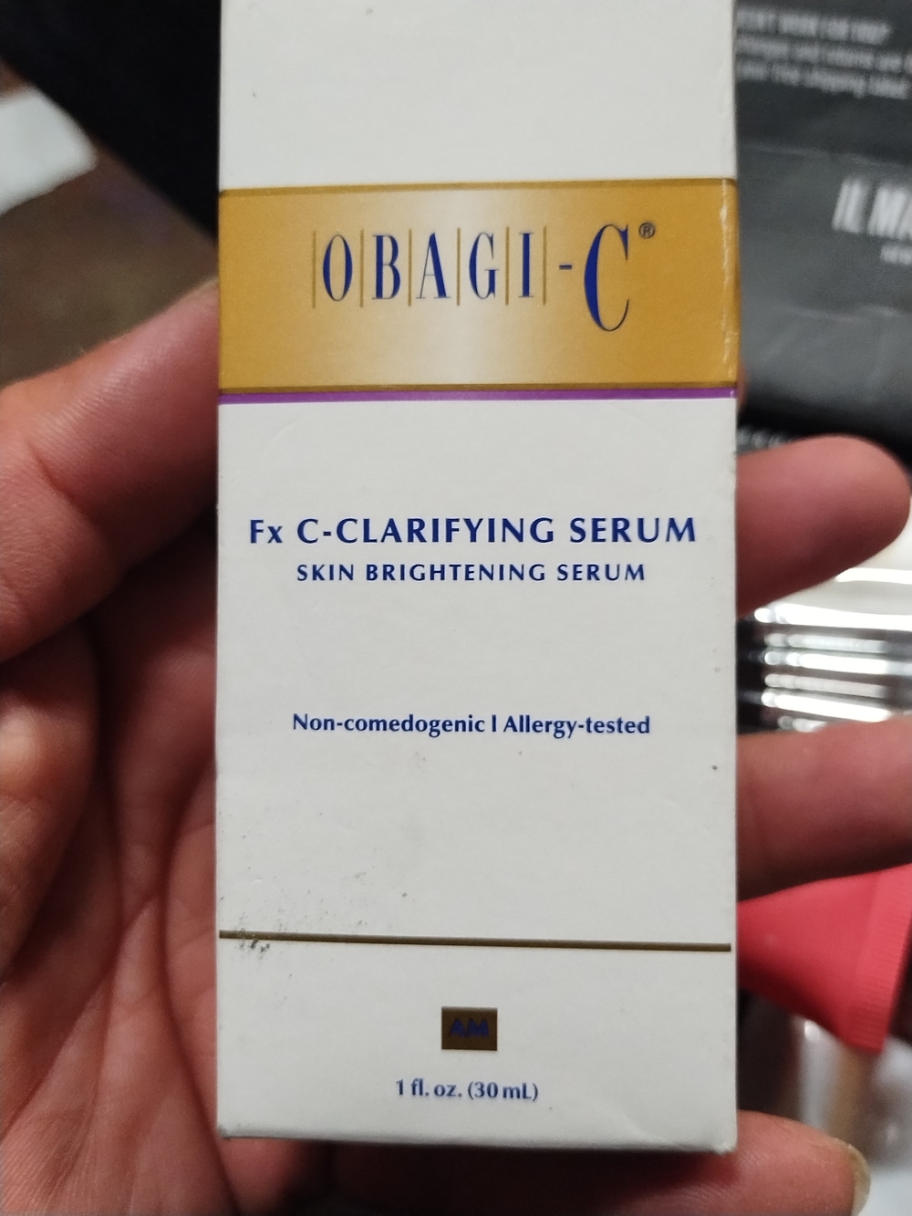 Obagi-C Fx C-Clarifying Serum - White and Gold Box
